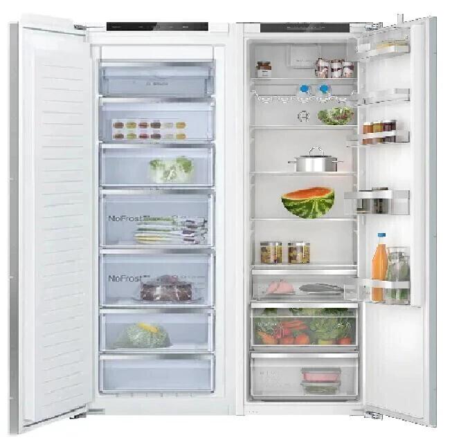 یخچال و فریزر توکار بوش مدل KIR81AFD0M / GIN81AEE0M