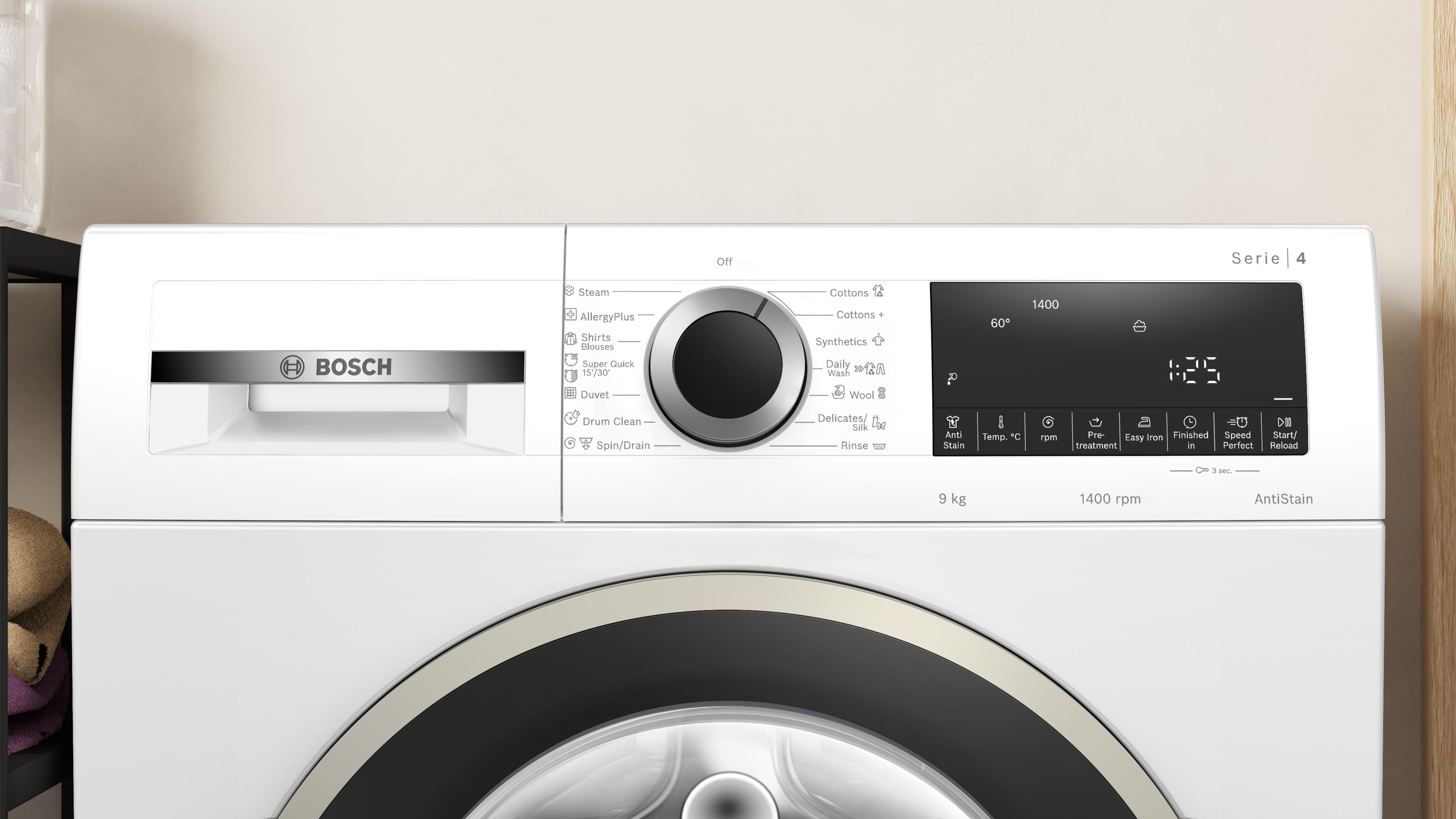 گالری ماشین لباسشویی مبله بوش (BOSCH) مدل WGA14400GC